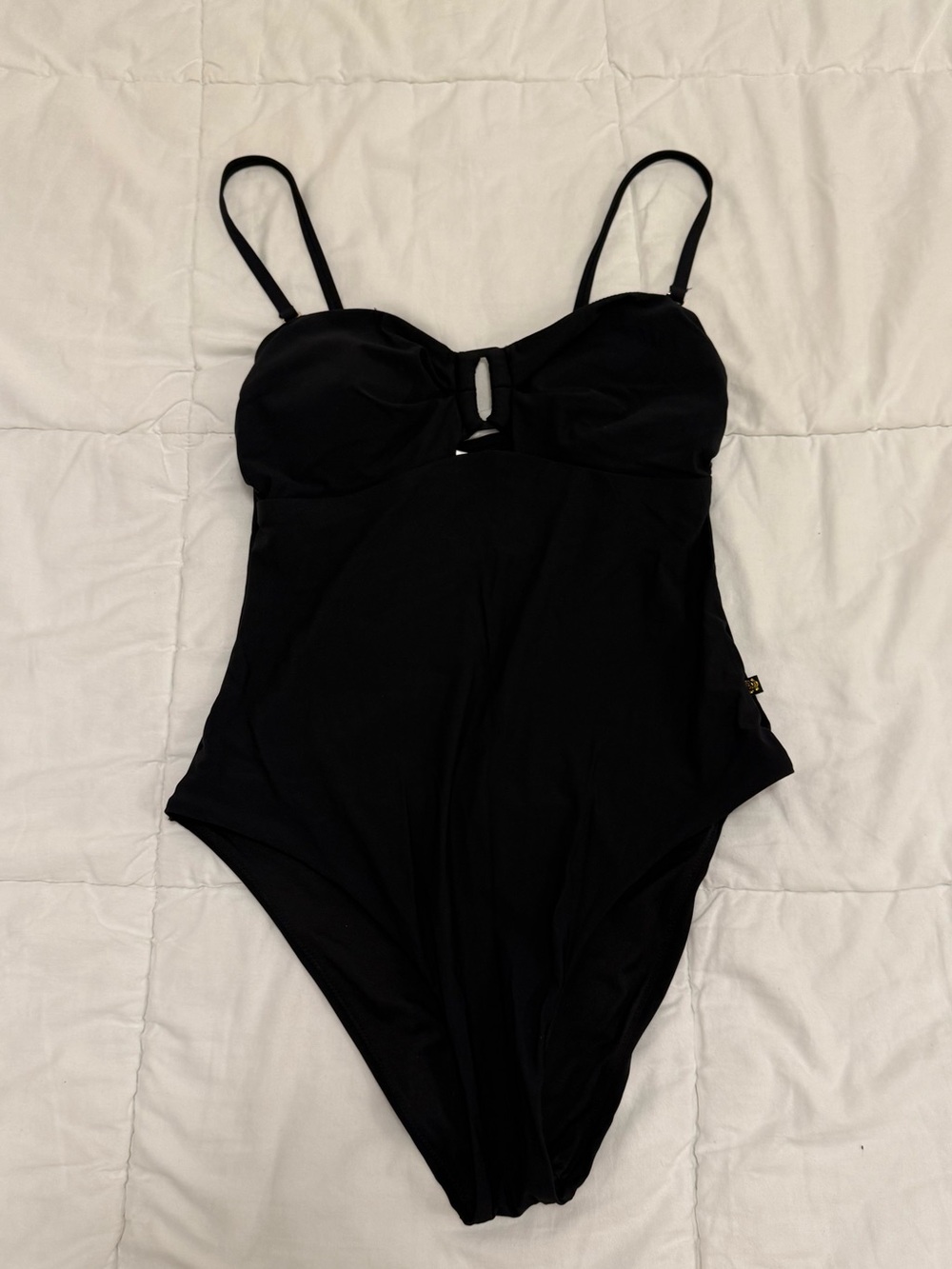 Classic Black One-Piece Swimsuit